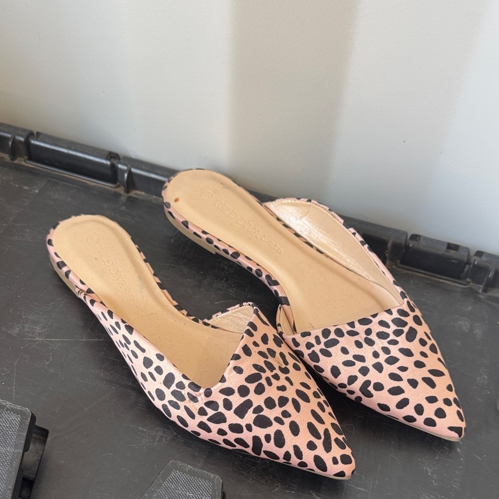 Leopard Print Women's Slip-On Shoe new